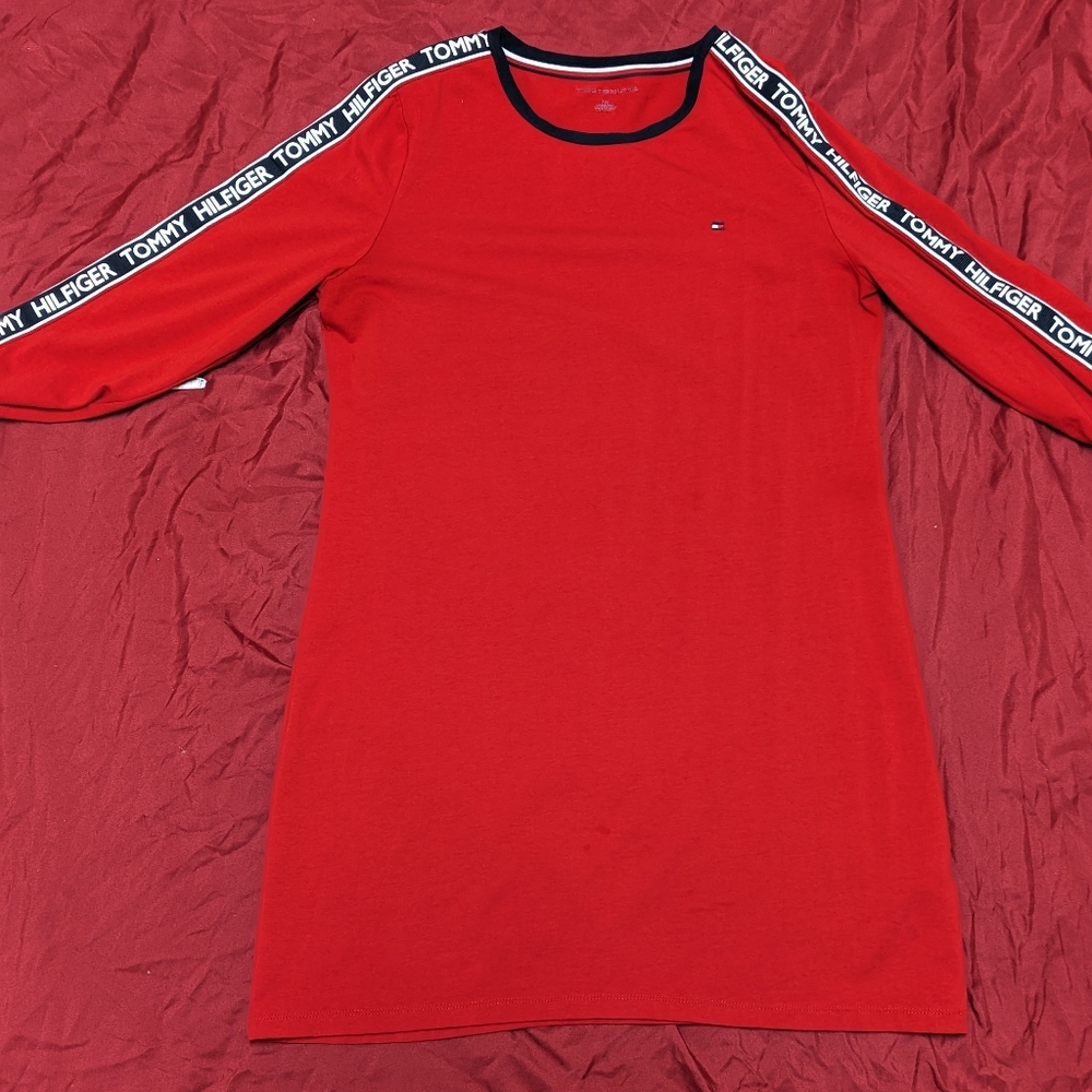 Large Tommy Hilfiger Red Women's Dress